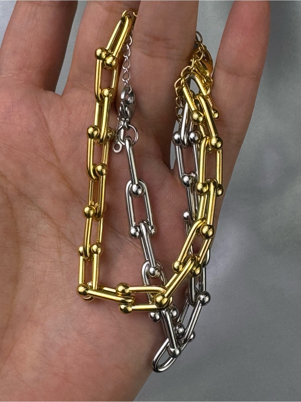 Brand New Stainless Steel Link Chain Bracelet – Silver or Gold ✨ - Picture 10 of 13
